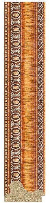 Зеркало Evoform Definite 135х75 BY 3298 в багетной раме - Золотые бусы на бронзе 60