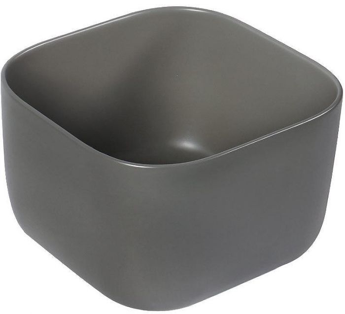 Раковина-чаша SantiLine 37 SL-1111MG Серая матовая