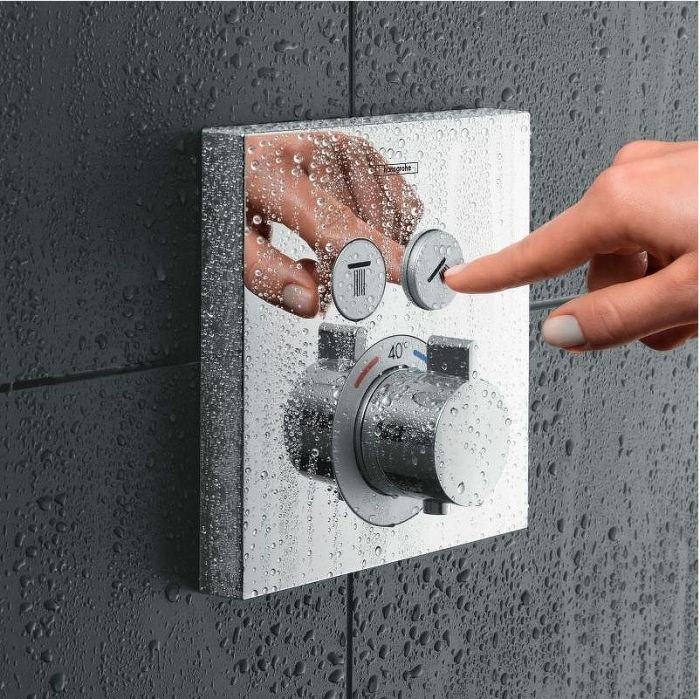 Смеситель для душа Hansgrohe ShowerSelect 15763000 с термостатом Хром