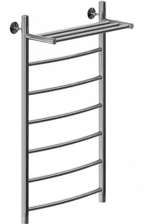 Водяной полотенцесушитель Aquanet Romeo 100x50 266730 с полкой Хром