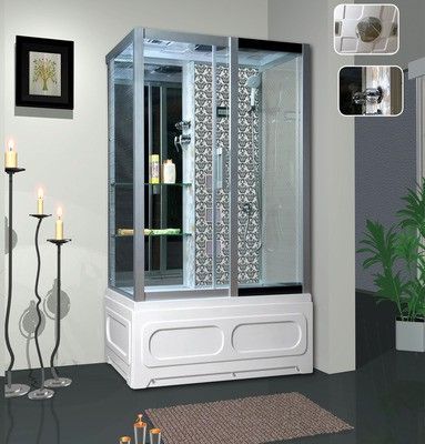 Душевая кабина Niagara Lux 7716W R серебристый матовый Душевая кабина Niagara Lux 7716W R серебристый матовый