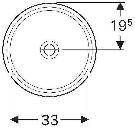 Раковина Geberit VariForm  500.746.01.2 Белая