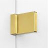 Душевой уголок New Trendy Avexa Gold 90х70 R EXK-1741 профиль Брашированное золото стекло прозрачное