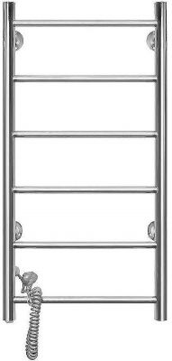 Электрический полотенцесушитель Domoterm Аврора DMT 109-6 40x80 EK L Хром