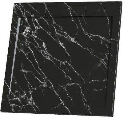 Душевой поддон из искусственного камня RGW STL MB 90x90 52211099-14 Черный мрамор