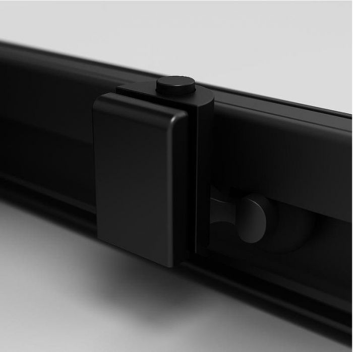 Душевой уголок AM.PM Func 120x80 W84G-403-12080-BT профиль Черный матовый стекло прозрачное