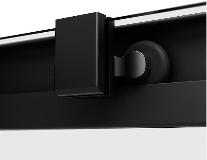 Душевой уголок AM.PM Func 120x80 W84G-403-12080-BT профиль Черный матовый стекло прозрачное