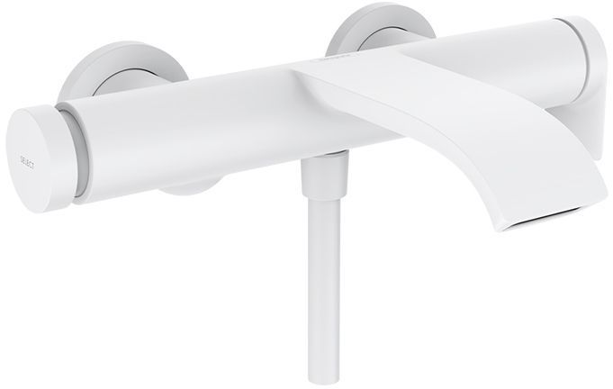 Hansgrohe Vernis Смеситель для ванны, настенный, цвет: белый матовый