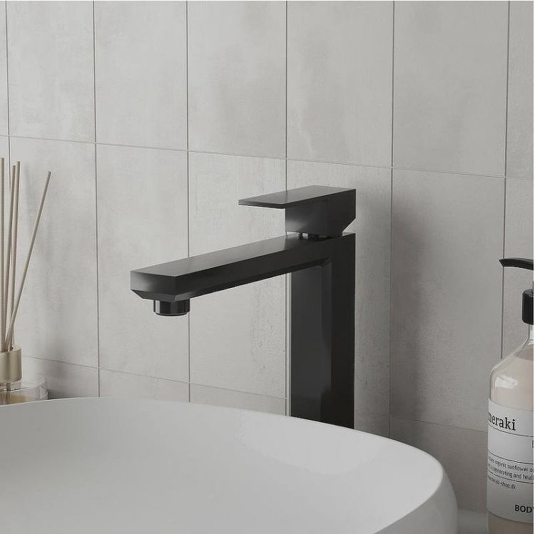 Смеситель для раковины Paini Grazia 21PZ205M Черный матовый