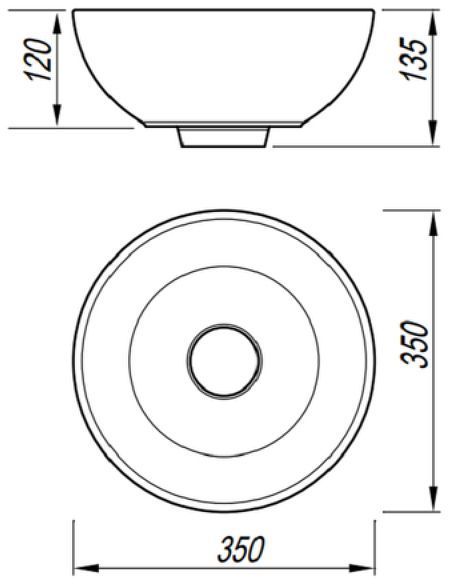 Раковина-чаша Florentina Алтея 35R 10.290.00350.307 цвет Серый шелк Раковина-чаша Florentina Алтея 35R 10.290.00350.307 цвет Серый шелк