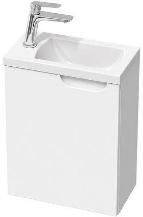 Тумба под раковину Ravak SD Classic 40 L X000001484 подвесная Белая глянцевая