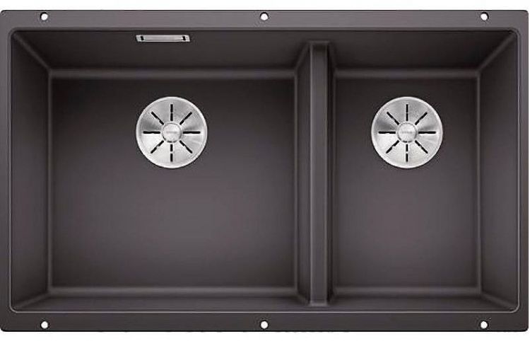 Кухонная мойка Blanco Subline 430/270-U 523152 Темная скала