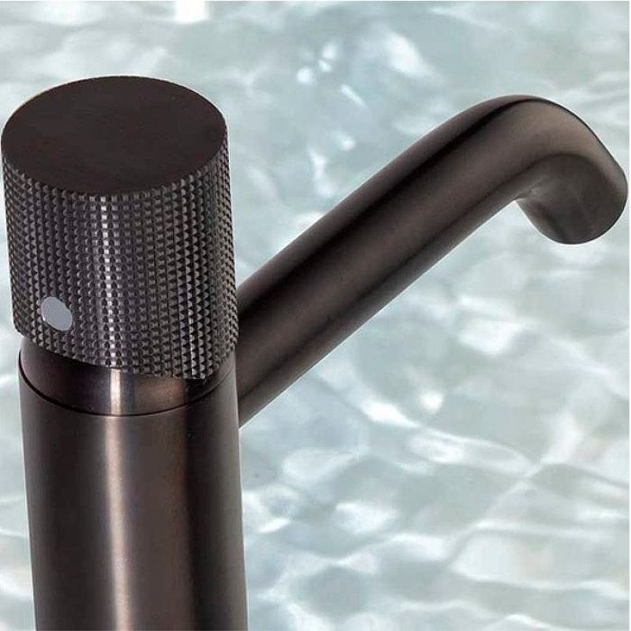 Смеситель для раковины Paini Grip 7GPZ205OLL Черный матовый