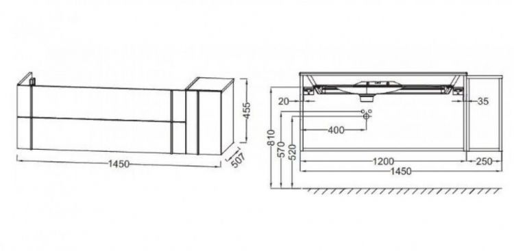 Тумба под раковину Jacob Delafon Nouvelle Vague 145 см EB3038-NR2 коричневая кожа Тумба под раковину Jacob Delafon Nouvelle Vague 145 см EB3038-NR2 коричневая кожа