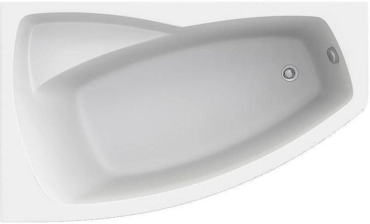 Акриловая ванна Bas Камея PRO 160x95 L В А0119 без гидромассажа Акриловая ванна Bas Камея PRO 160x95 L В А0119 без гидромассажа