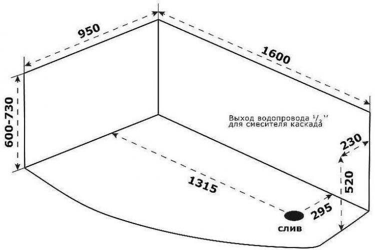 Акриловая ванна Bas Камея PRO 160x95 L В А0119 без гидромассажа Акриловая ванна Bas Камея PRO 160x95 L В А0119 без гидромассажа