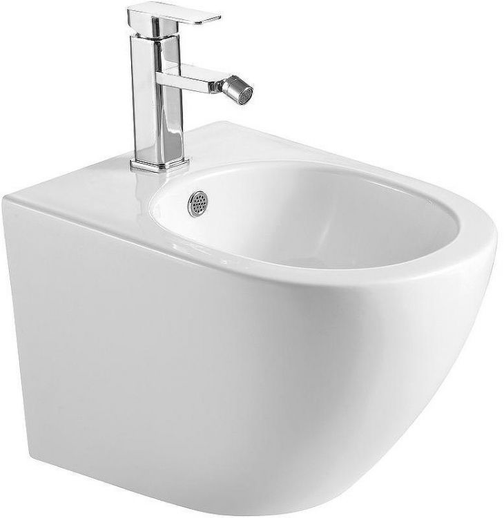 Биде Ceramicanova Forma CN3010 подвесное Белое Биде Ceramicanova Forma CN3010 подвесное Белое