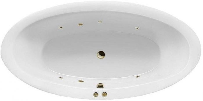 Акриловая ванна Excellent Lumina 190x95 WAEX.LUM19.SOFT.BR с гидромассажем