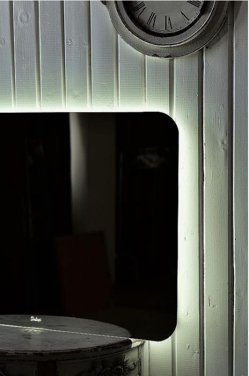 Зеркало Sintesi Salerno 120 SIN-SPEC-SALERNO-120 с подсветкой с подогревом с бесконтактным выключателем