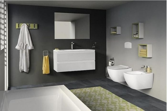 Комплект биде с инсталляцией Ideal Standard Tesi D386801 Белый