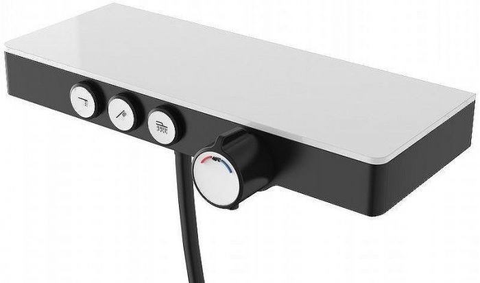 Душевая система Berges Morans 075004 Черная матовая