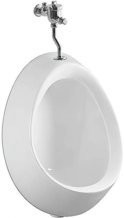 Писсуар CeramaLux X545S с кнопочным механизмом смыва