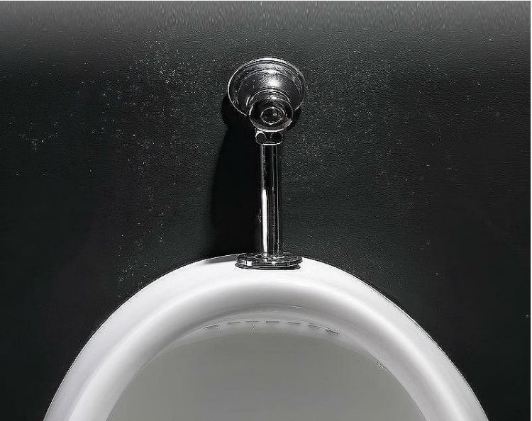 Писсуар CeramaLux X545S с кнопочным механизмом смыва