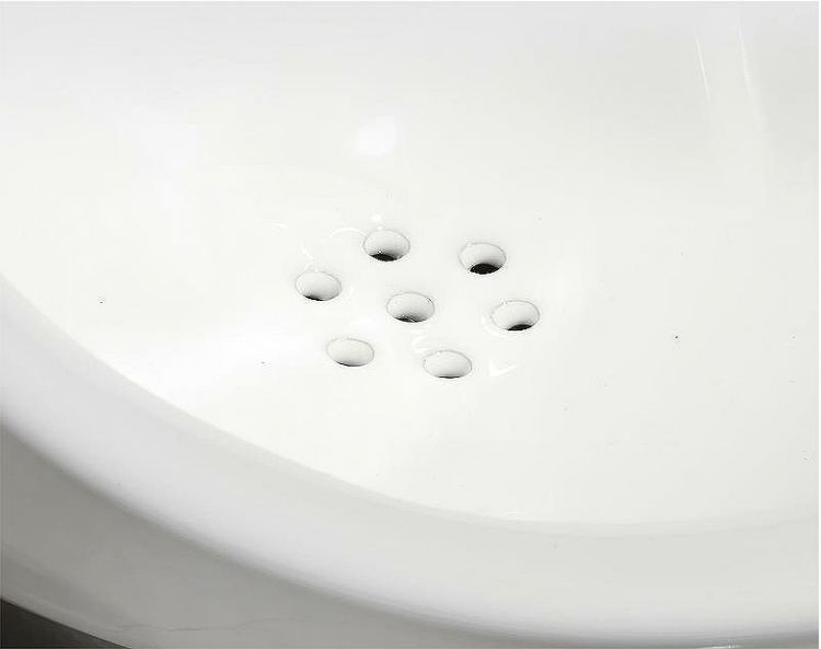 Писсуар CeramaLux X545S с кнопочным механизмом смыва