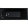 Акриловая ванна Corpa Nera Francesca 170x75 CN05024BLM Черная матовая без гидромассажа