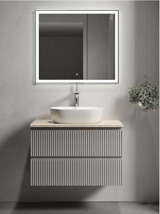 Тумба под раковину Sancos Snob R 80 SNR80CE подвесная Beige Soft
