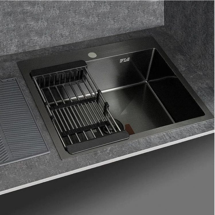 Кухонная мойка Fabia 60х50 60503G Графит