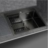 Кухонная мойка Fabia 60х50 60503G Графит
