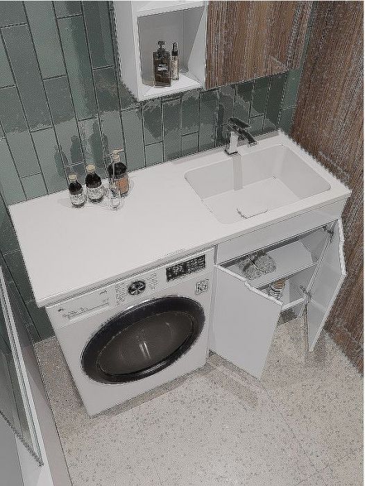 Тумба под раковину Orange Sistema 120 STD-60TUW Белая