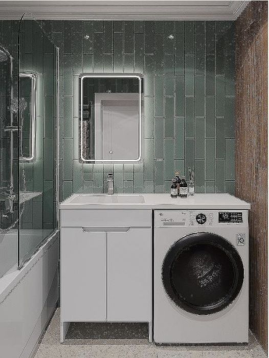 Тумба под раковину Orange Sistema 120 STD-60TUW Белая