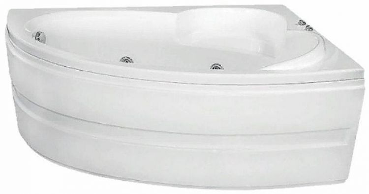Акриловая ванна BellSan Грета 150x90 L 4627171531216 с гидромассажем