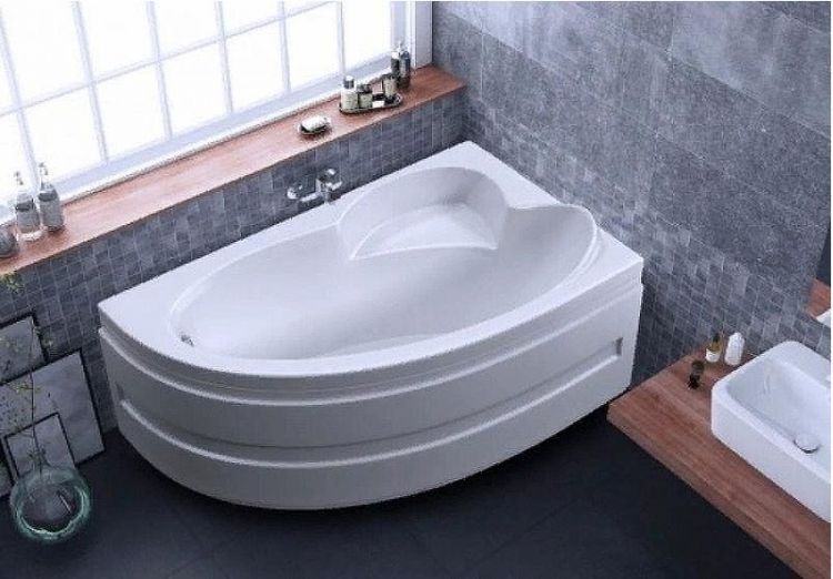 Акриловая ванна BellSan Грета 150x90 L 4627171531216 с гидромассажем