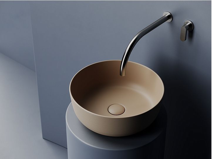 Накладная раковина CERAMICANOVA Element 356x356x135 мм CN6073MC