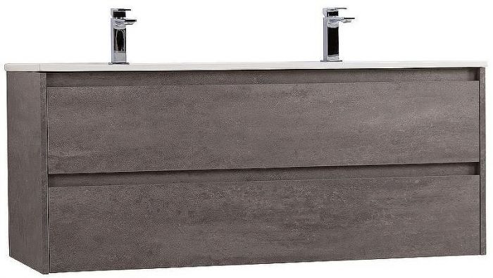 Тумба под раковину BelBagno Kraft 120 KRAFT-1200-2C-SO-2-CG подвесная Cemento Grigio