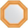 Зеркало Evoform Octagon 64х64 BY 7363 в багетной раме - Травленое золото 99