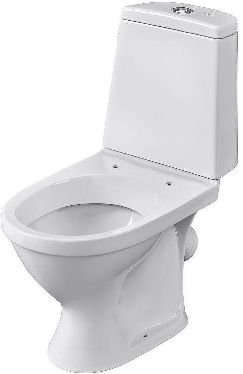 Унитаз компакт Santeri Прайм 1.P205.4.S00.00B.F с бачком и сиденьем