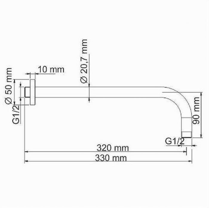 Душевая система WasserKRAFT Tauber A6451.297.298.097.121.275.100.276 Никель