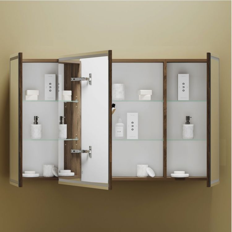 Зеркальный шкаф SANCOS Mirror 1190x150х740 мм, с LED подсветкой, MI120ECH