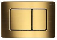 Клавиша смыва Aquatek KDI-0000041 цвет Титановое золото матовое