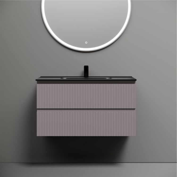 Тумба подвесная SANCOS Snob T 890х445х500, c двумя ящиками оснащенными доводчиками, Doha Soft,SNT90SM Тумба подвесная SANCOS Snob T 890х445х500, c двумя ящиками оснащенными доводчиками, Doha Soft,SNT90SM