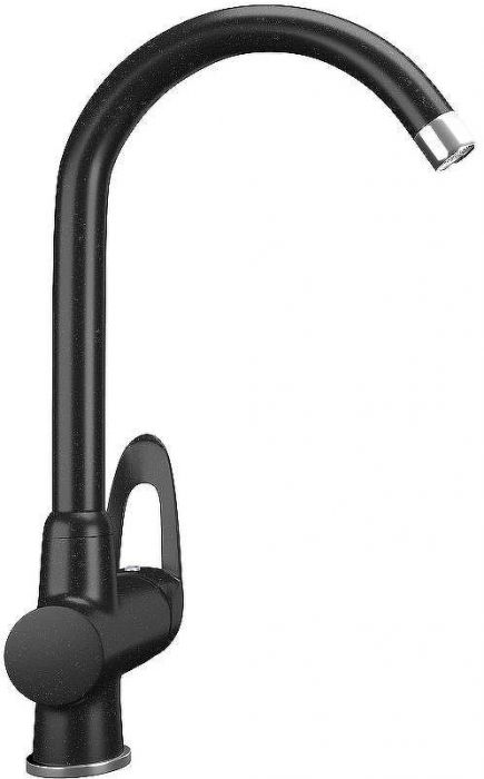 Смеситель для кухни Ulgran Classic U-006-344 Ультра-черный