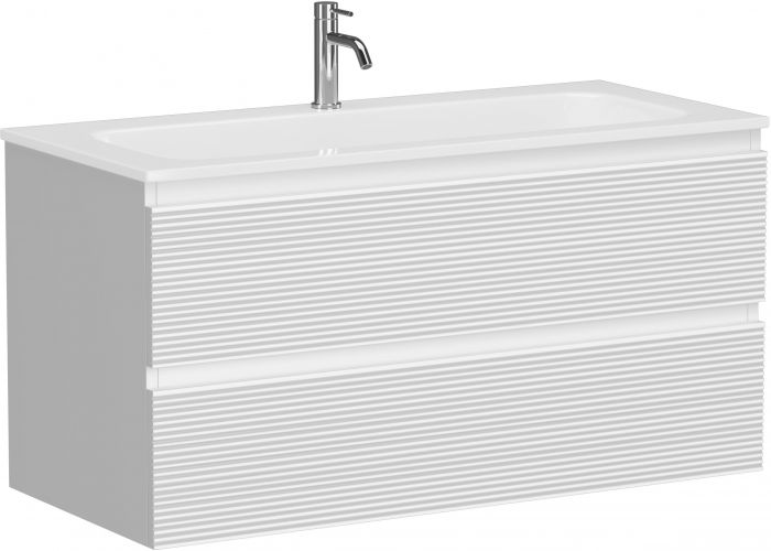 Тумба подвесная SANCOS под раковину Folk, Bianco 995х445х500, FL100W