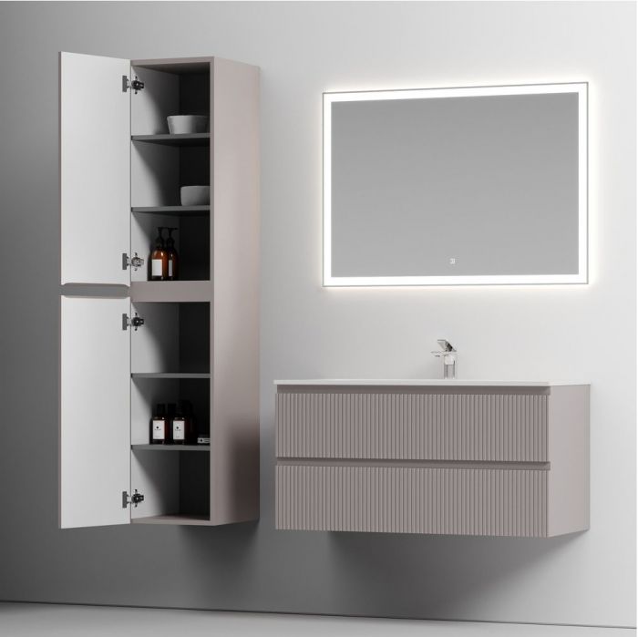 Шкаф-пенал SANCOS Snob T подвесной, Doha Soft 350х350х1650, PSNT35SM