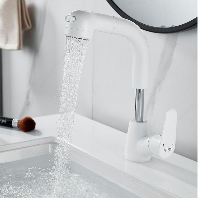 Смеситель для раковины Raffine F291C цвет Белый Смеситель для раковины Raffine F291C цвет Белый