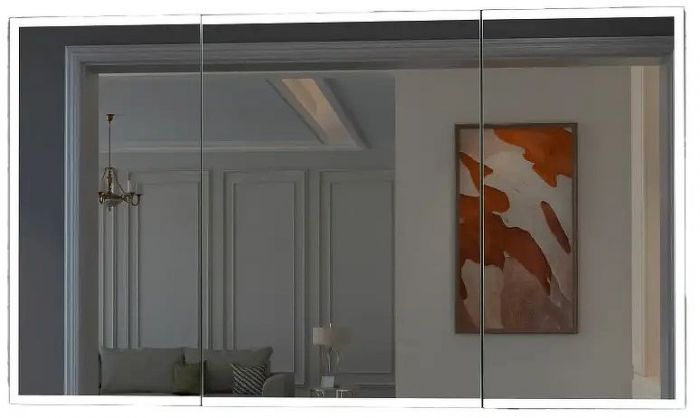 Зеркальный шкаф Esbano 120 ESMT3812D с подсветкой с инфракрасным выключателем