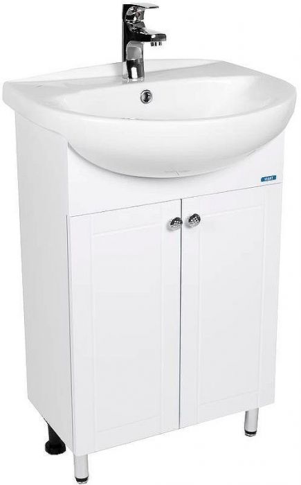 Тумба под раковину VIANT Париж 55 VPAR55ER-T2ST Белая